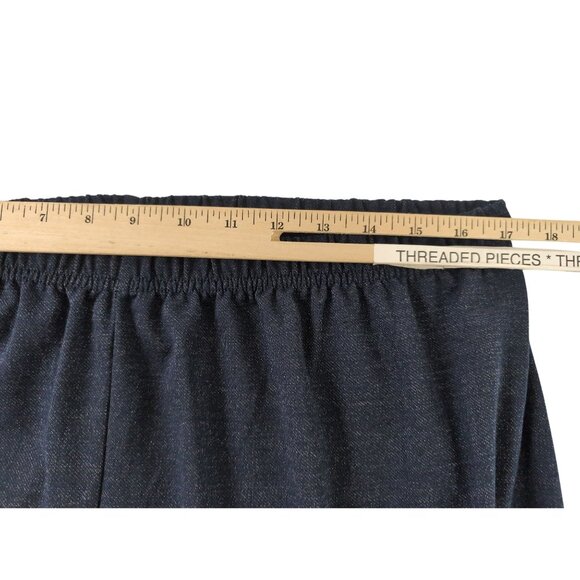 CW Classics Pull On Pants‎ Womens 2X Blue Elastic Waist Stretchy Comfy Casual - Picture 8 of 10
